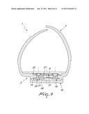 Shoe with improved fit diagram and image