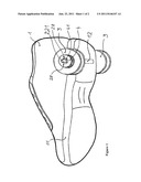 SKATE SHOE WITH BAYONET-LIKE CLOSURE MADE UP OF TWO HALF-AXES diagram and image