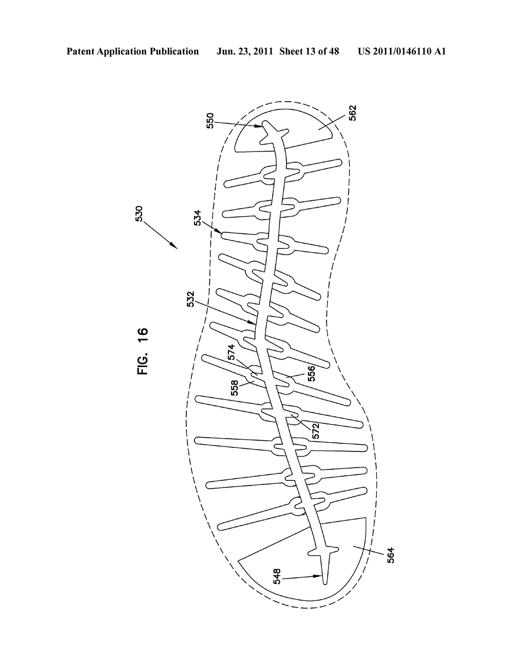 INTEGRAL SPINE STRUCTURE FOR FOOTWEAR - diagram, schematic, and image 14