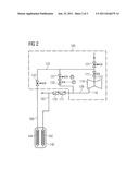 Steam turbine system for a power plant diagram and image