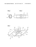 DEVICE FOR STRAIGHTENING UP DEFORMED METAL AND/OR PLASTIC ELEMENTS AFTER     UNDERGOING AN EXCESSIVE MECHANICAL STRESS diagram and image