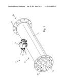 Measuring transducer of vibration-type, as well as an in-line measuring     device having such a measuring transducer diagram and image