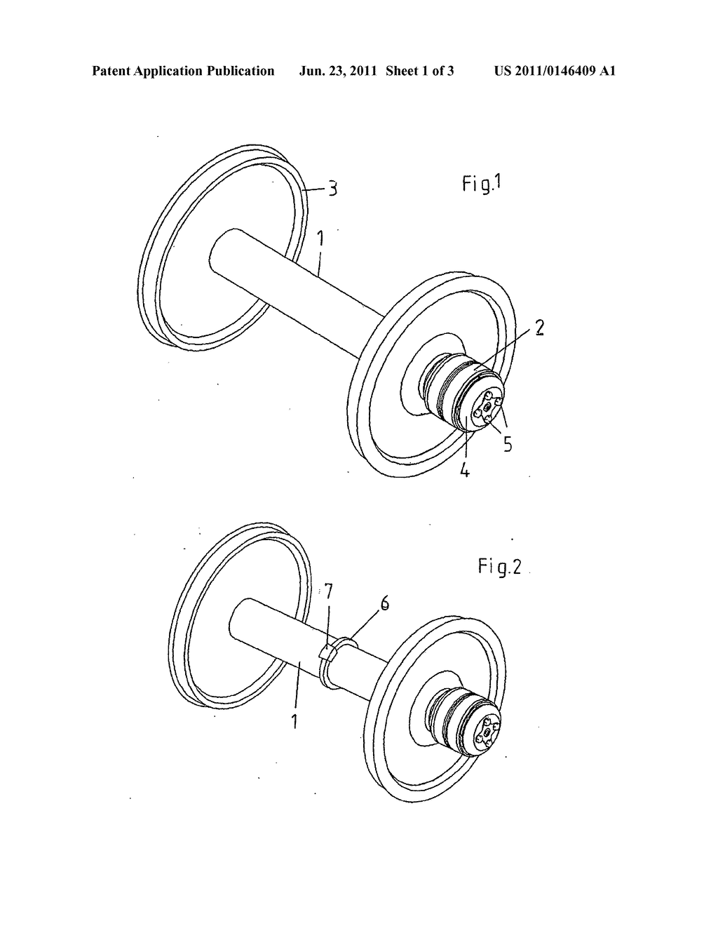 Device for Attachment to a Rotating Part of a Railway Axle - diagram, schematic, and image 02
