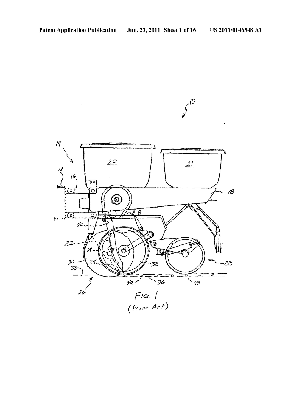 PLANTER BRACKET ASSEMBLY FOR SUPPORTING APPURTENANCES IN SUBSTANTIAL     ALIGNMENT WITH THE SEED TUBE - diagram, schematic, and image 02