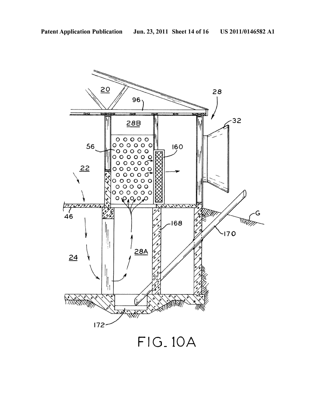 INDIVIDUAL ROOM DUCT AND VENTILATION SYSTEM FOR LIVESTOCK PRODUCTION     BUILDING - diagram, schematic, and image 15