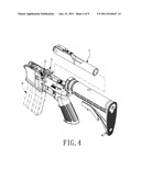 GAS INTAKE CONTROL MECHANISM FOR TOY GUN diagram and image