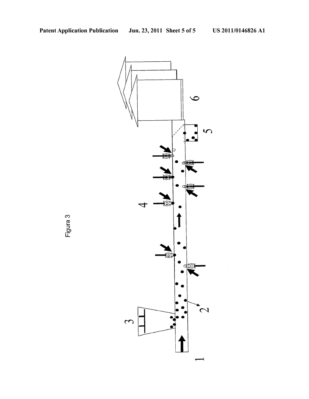 DOSING DEVICE AND PROCEDURE FOR PLUGGING BRANCHES IN FLUID TRANSPORT     CONDUITS BASED ON SAID EQUIPMENT - diagram, schematic, and image 06