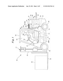 BATTERY COOLING STRUCTURE OF HYBRID INDUSTRIAL VEHICLE diagram and image