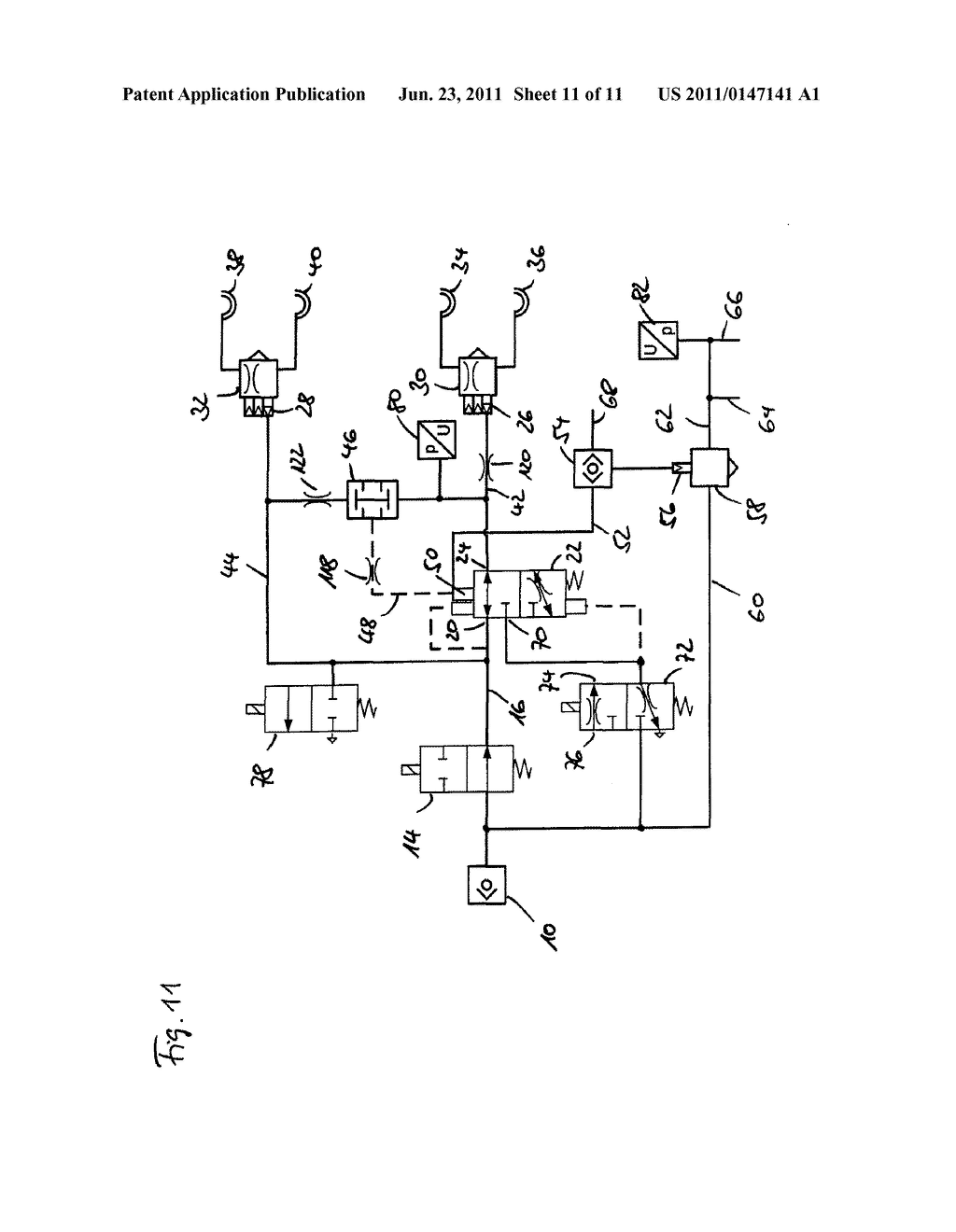 Valve Device, Electrically Operable Parking Brake System and Method for     Controlling an Electrically Operable Parking Brake System - diagram, schematic, and image 12