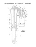 HYDROPNEUMATIC TELESCOPIC STRUT FOR A BICYCLE diagram and image