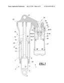 HYDROPNEUMATIC TELESCOPIC STRUT FOR A BICYCLE diagram and image