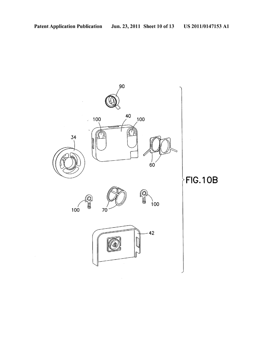 ELECTRICAL CABLE RETRACTOR ASSEMBLY FOR A MOVABLE WINDOW - diagram, schematic, and image 11