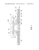 THIN TYPE ILLUMINATED KEYBOARD diagram and image