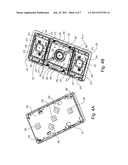 Control Button Having a Single Return Spring for Multiple Buttons diagram and image