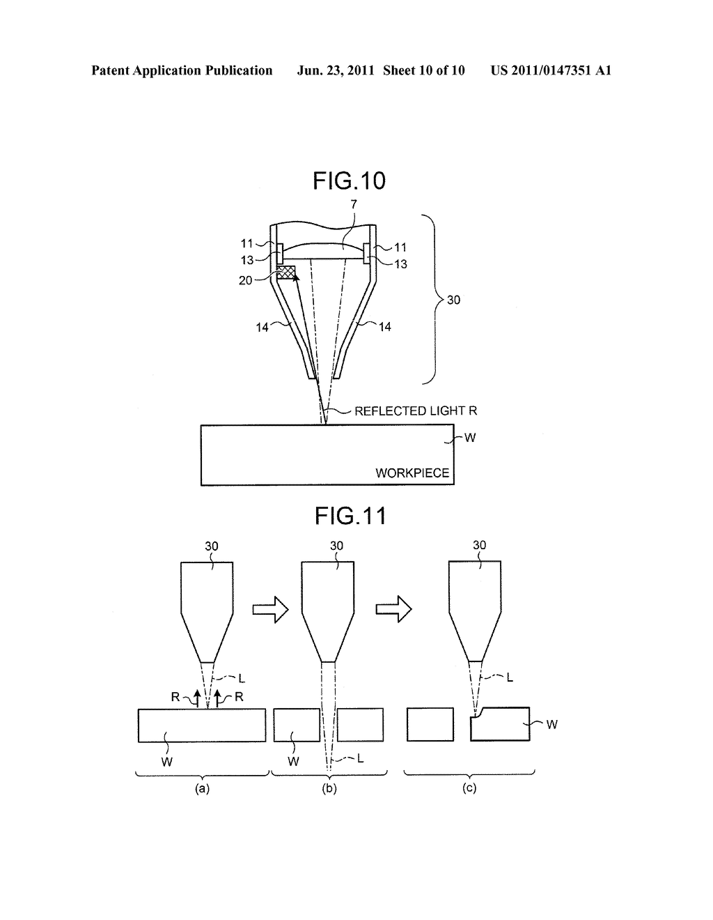 LASER PROCESSING APPARATUS AND LASER PROCESSING METHOD - diagram, schematic, and image 11