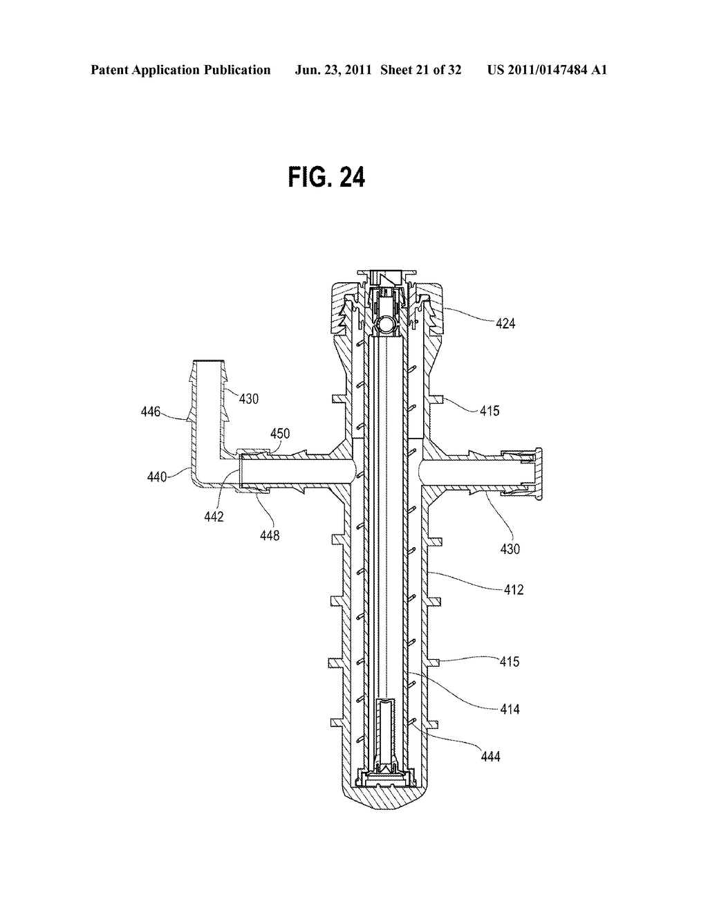 POP-UP IRRIGATION DEVICE FOR USE WITH LOW-PRESSURE IRRIGATION SYSTEMS - diagram, schematic, and image 22