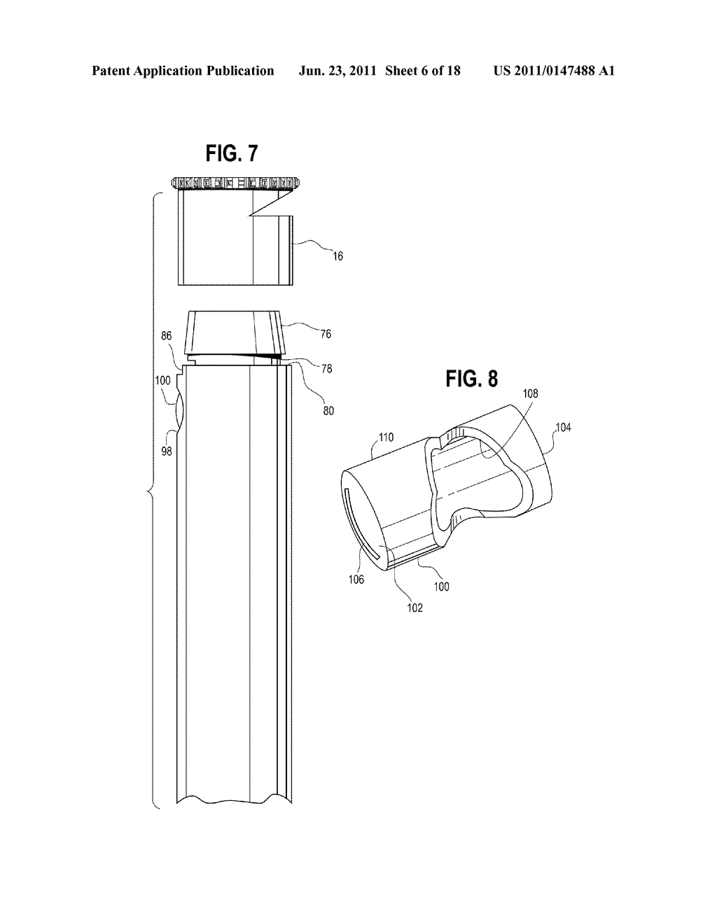 NOZZLE BUSH FOR USE WITH IRRIGATION DEVICES - diagram, schematic, and image 07