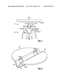 Fastening device for add-on components on mounting rails diagram and image