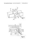 Fastening device for add-on components on mounting rails diagram and image