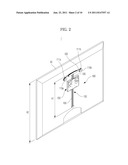 WALL MOUNTING APPARATUS FOR DISPLAY APPARATUS AND DISPLAY APPARATUS HAVING     THE SAME diagram and image
