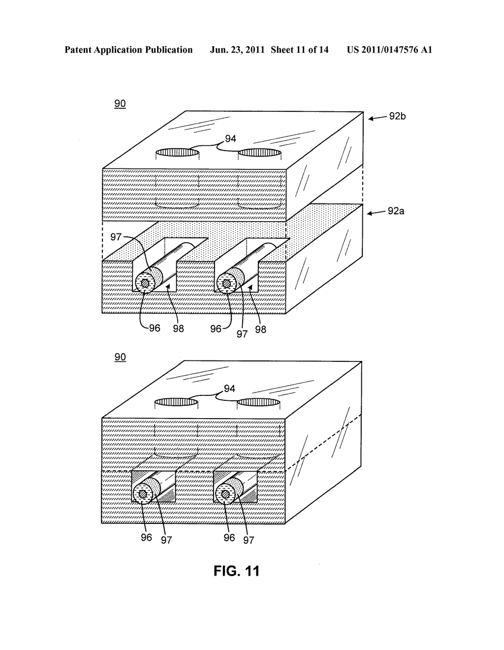 Apparatus and Methods for Pneumatically-Assisted Electrospray Emitter     Array - diagram, schematic, and image 12