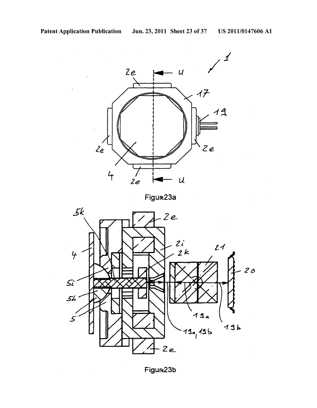 Apparatus and method for the deflection of electromagnetic radiation, in     particular of a laser beam - diagram, schematic, and image 24