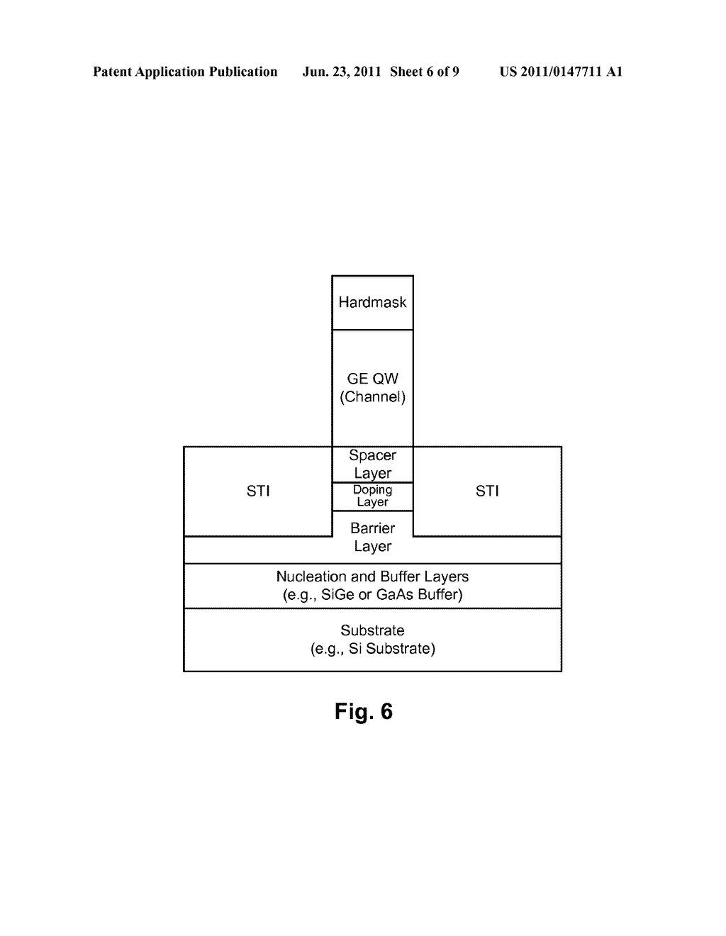 NON-PLANAR GERMANIUM QUANTUM WELL DEVICES - diagram, schematic, and image 07