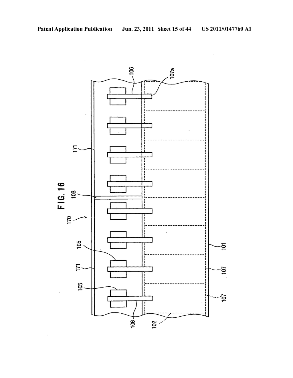 Semiconductor apparatus with thin semiconductor film - diagram, schematic, and image 16