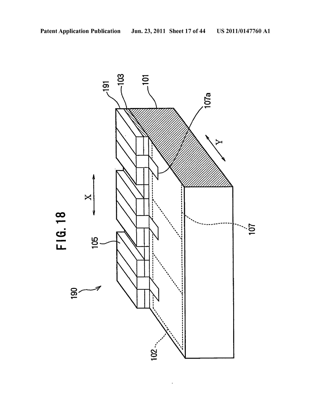 Semiconductor apparatus with thin semiconductor film - diagram, schematic, and image 18