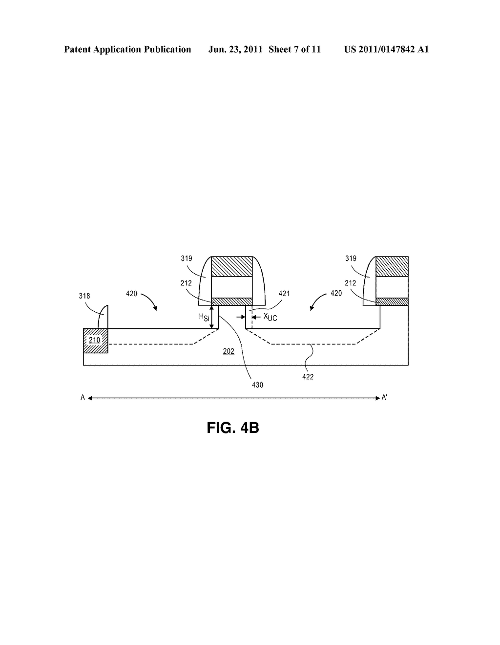 MULTI-GATE SEMICONDUCTOR DEVICE WITH SELF-ALIGNED EPITAXIAL SOURCE AND     DRAIN - diagram, schematic, and image 08