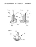 REINFORCED PIN FOR BEING USED IN A PIN CHUCK, AND A PIN CHUCK USING SUCH     REINFORCED PIN diagram and image