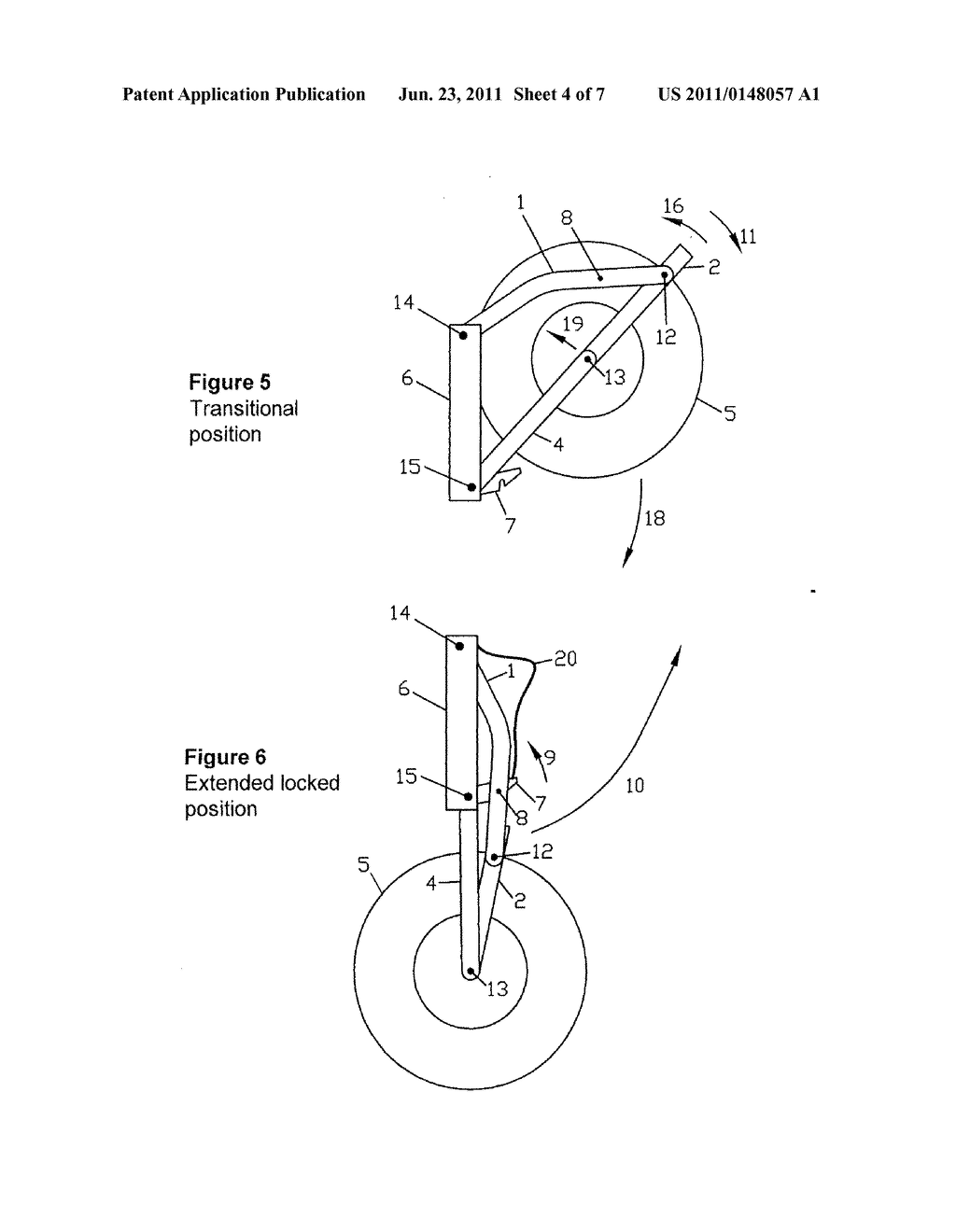 Retractable Wheel Assembly - diagram, schematic, and image 05