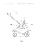 Infant Carrier Apparatus Having an Adjustable Handle Assembly diagram and image