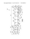 Low-profile tank trailer for transporting flowable material diagram and image