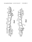 Low-profile tank trailer for transporting flowable material diagram and image