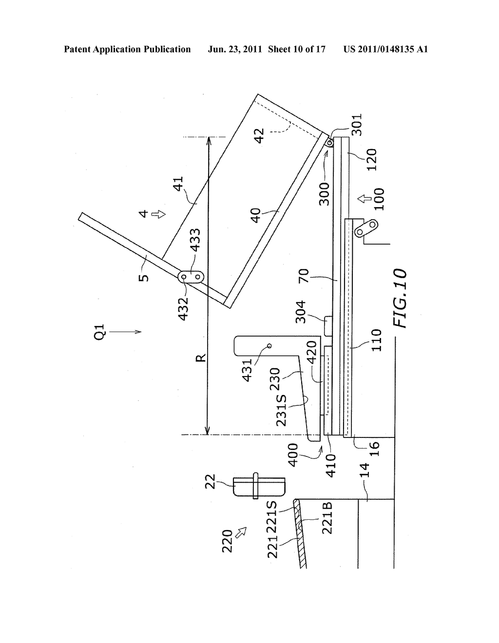 PICK-UP STYLE UTILITY VEHICLE WITH EXPANDABLE CARGO BED - diagram, schematic, and image 11