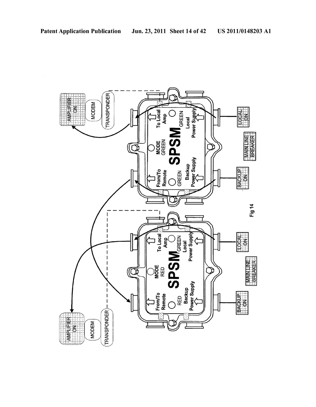 Smart Power Switch For Broadband Communications Network - diagram, schematic, and image 15