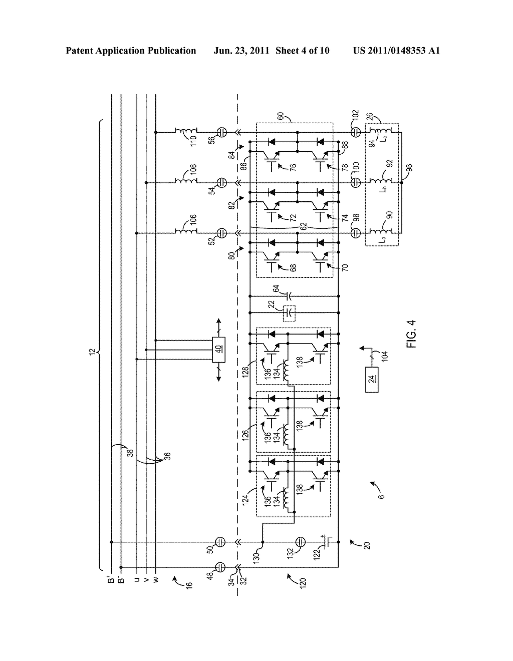 APPARATUS AND METHOD FOR RAPID CHARGING USING SHARED POWER ELECTRONICS - diagram, schematic, and image 05