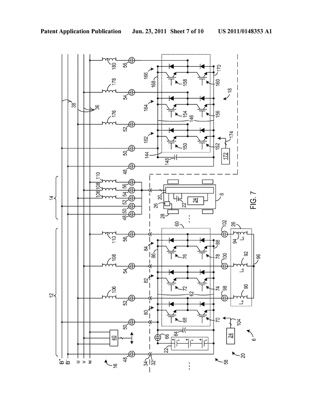 APPARATUS AND METHOD FOR RAPID CHARGING USING SHARED POWER ELECTRONICS - diagram, schematic, and image 08