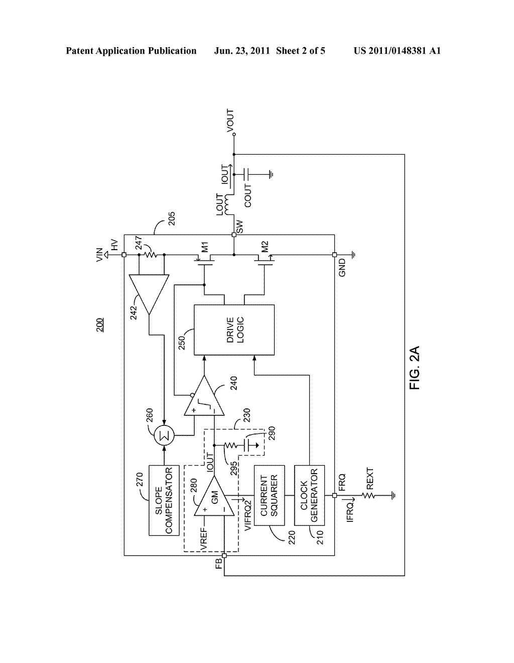 CONVERTER WITH CROSSOVER FREQUENCY RESPONSIVE TO SWITCHING FREQUENCY - diagram, schematic, and image 03