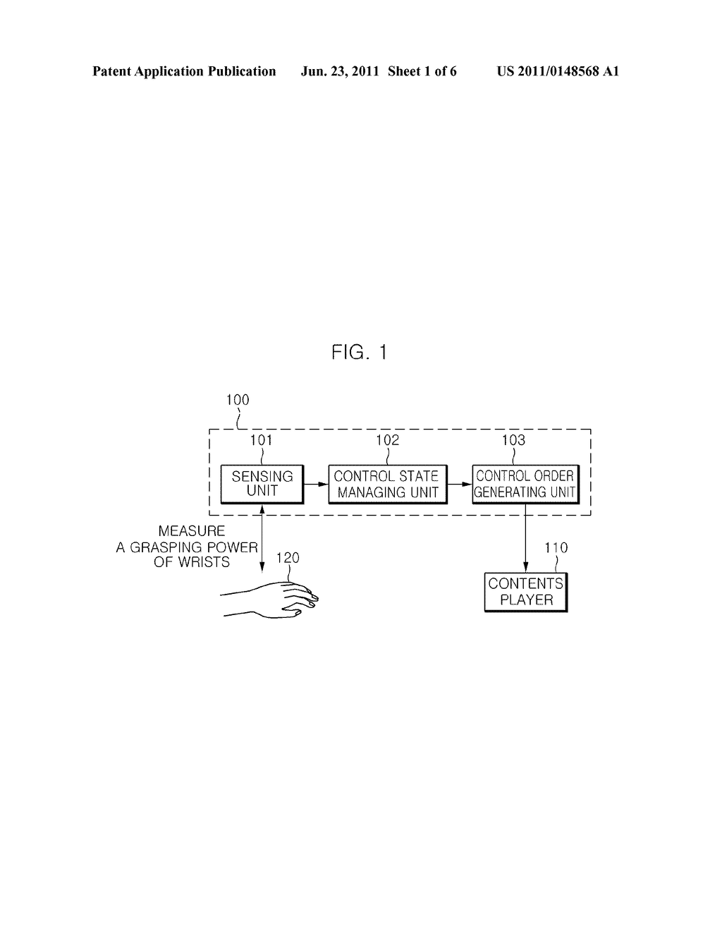 APPARATUS AND METHOD FOR CONTROLLING CONTENTS PLAYER - diagram, schematic, and image 02