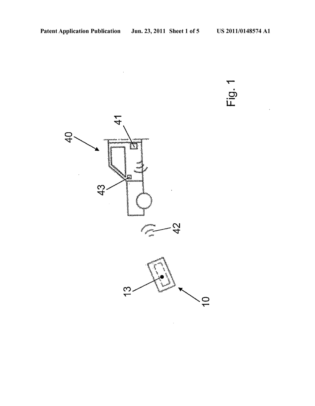 MOBILE IDENTIFICATION TRANSMITTER OF A SECURITY SYSTEM - diagram, schematic, and image 02