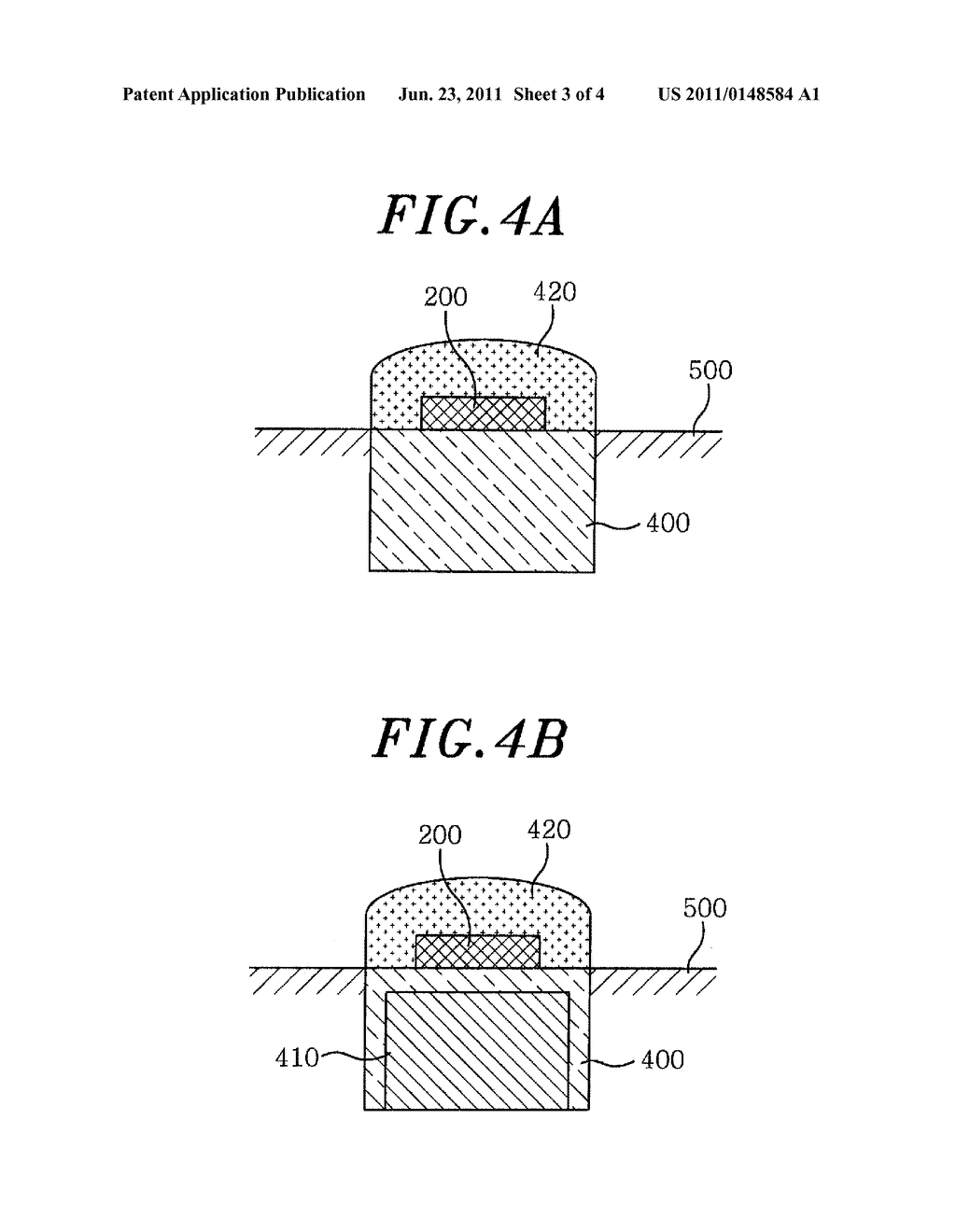 METHOD OF PLACING RFID TAG FOR UNDERGROUND USE UNDER GROUND SURFACE - diagram, schematic, and image 04