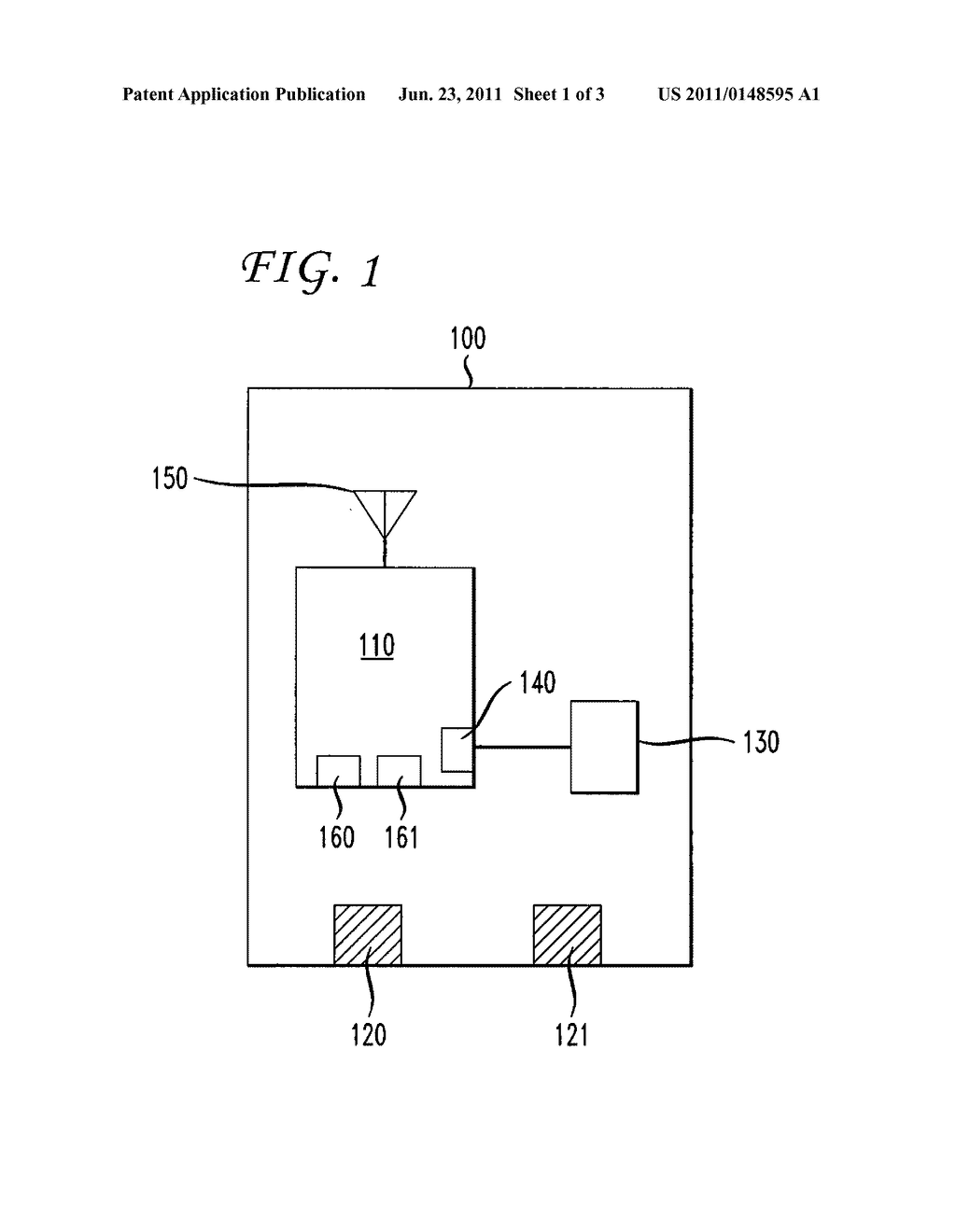 Apparatus and Method for Integrating a Transmitting Device and a Battery     Pack - diagram, schematic, and image 02