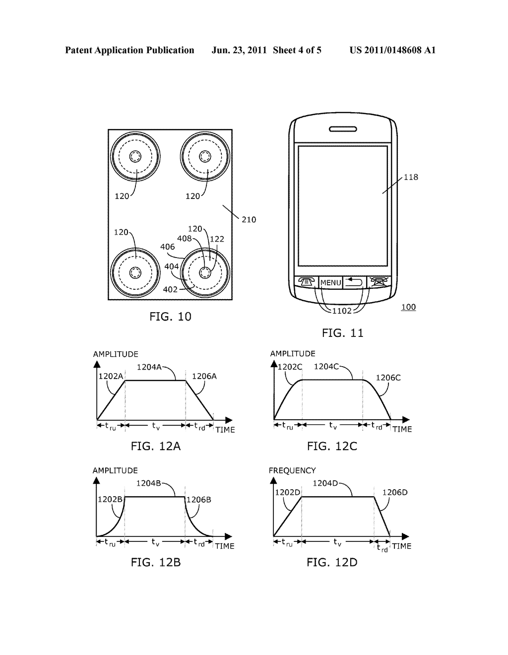 PORTABLE ELECTRONIC DEVICE AND METHOD OF CONTROL - diagram, schematic, and image 05