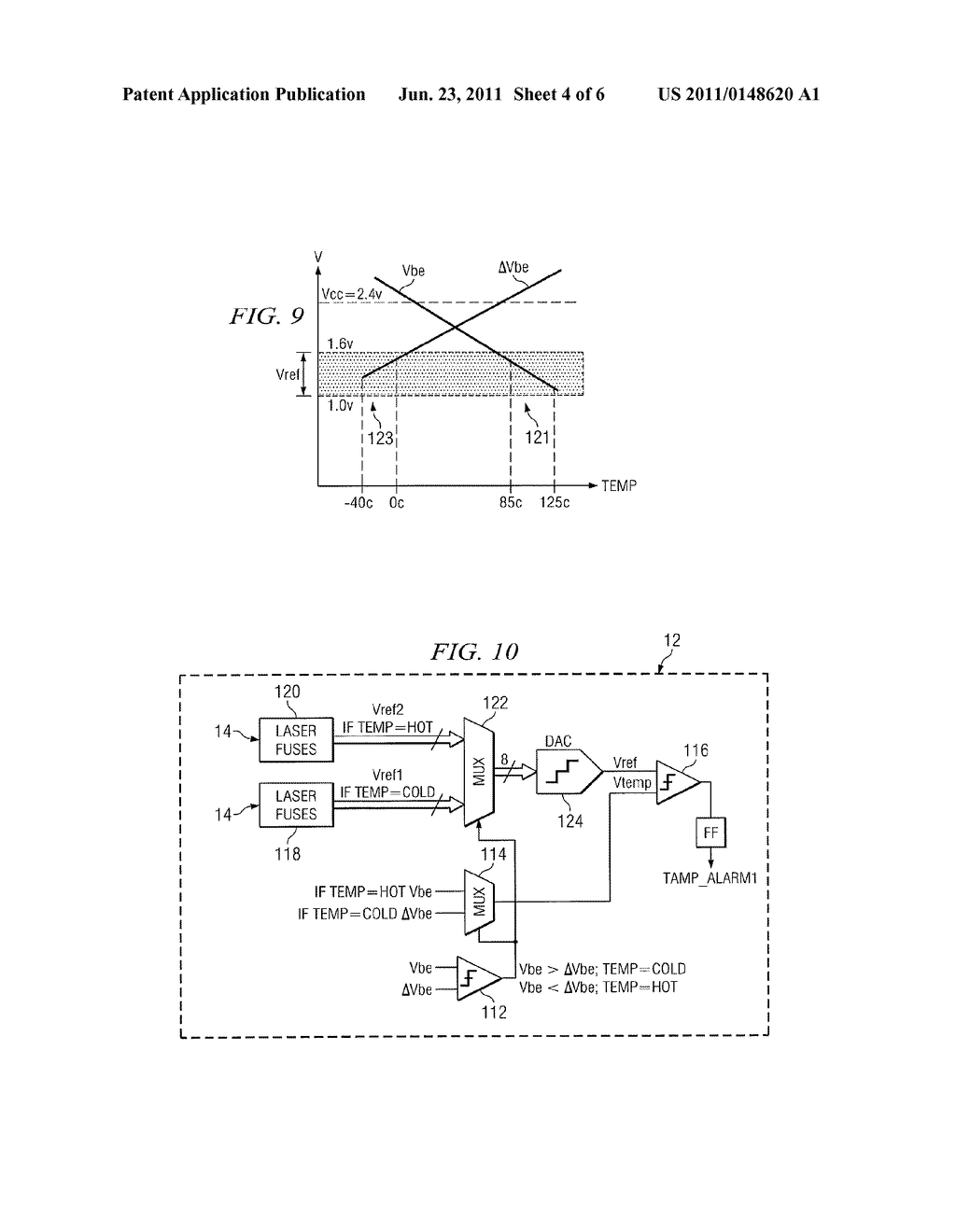 TEST MODE CIRCUITRY FOR A PROGRAMMABLE TAMPER DETECTION CIRCUIT - diagram, schematic, and image 05