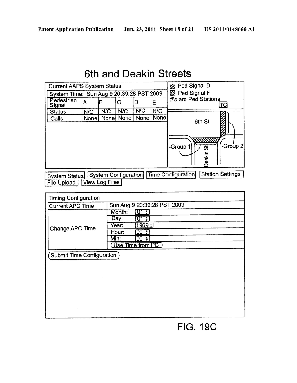 ADVANCED ACCESSIBLE PEDESTRIAN SYSTEM FOR SIGNALIZED TRAFFIC INTERSECTIONS - diagram, schematic, and image 19