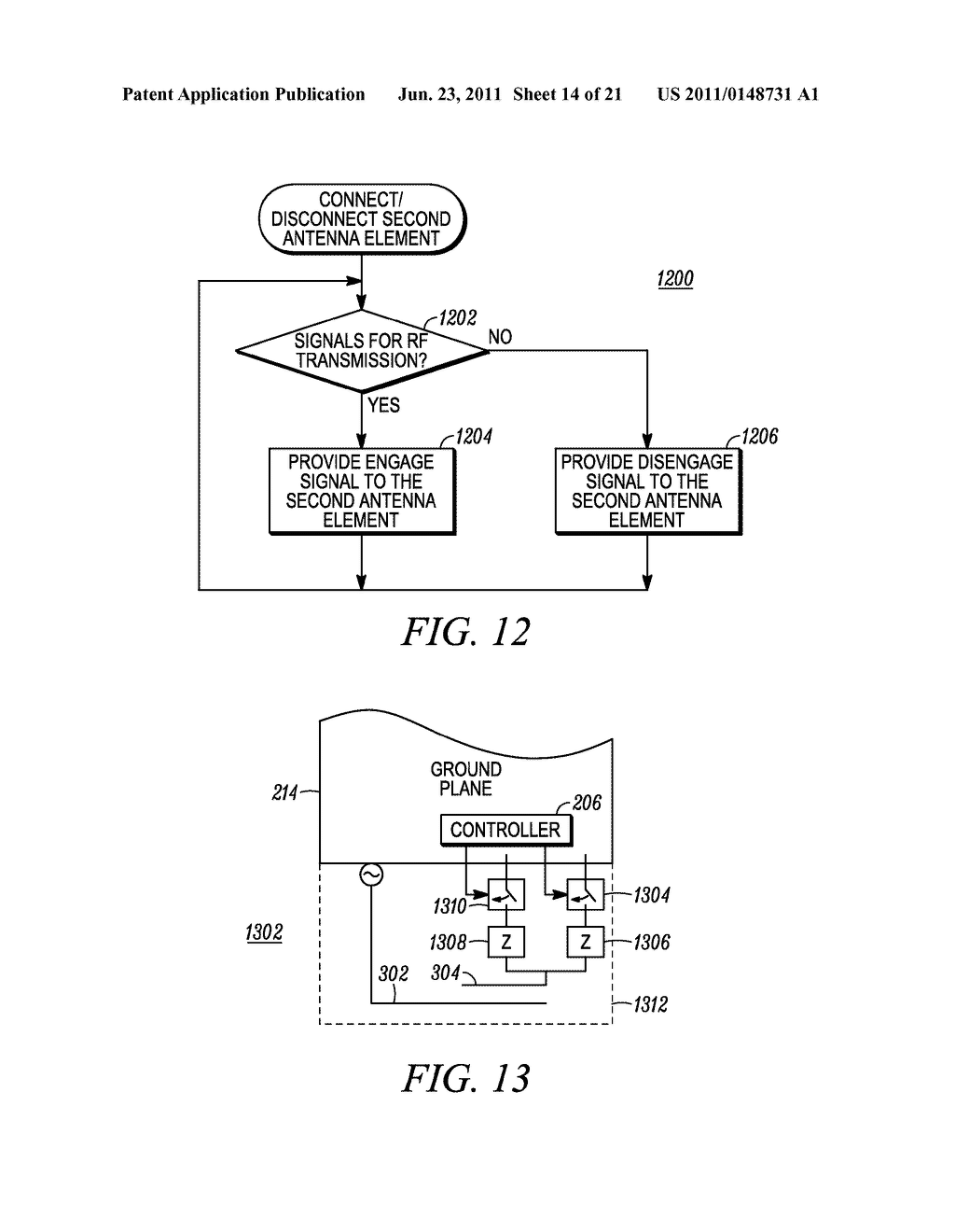 ANTENNA SYSTEM WITH NON-RESONATING STRUCTURE - diagram, schematic, and image 15