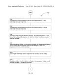 Identifying a characteristic of an individual utilizing facial recognition     and providing a display for the individual diagram and image