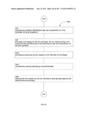 Identifying a characteristic of an individual utilizing facial recognition     and providing a display for the individual diagram and image